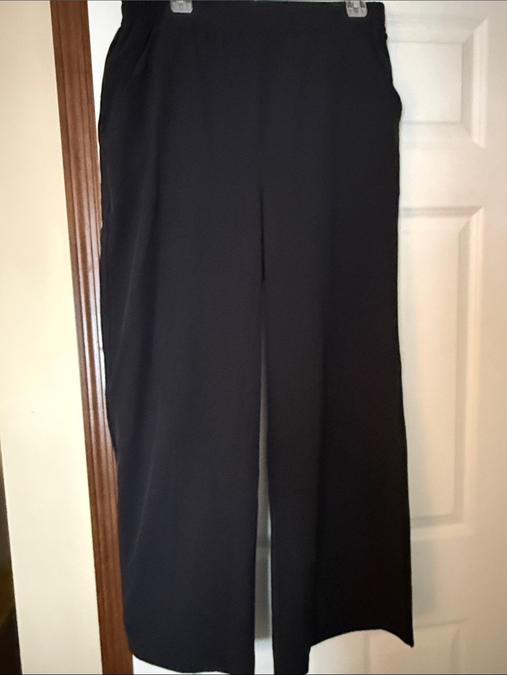 Fabletics Black Wide-Leg Women's Activewear Pants